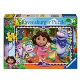 Ravensburger - Dora, Puzzle Kinder 3 Jahre, Puzzle 35 Teile, 26,5 x 18 cm