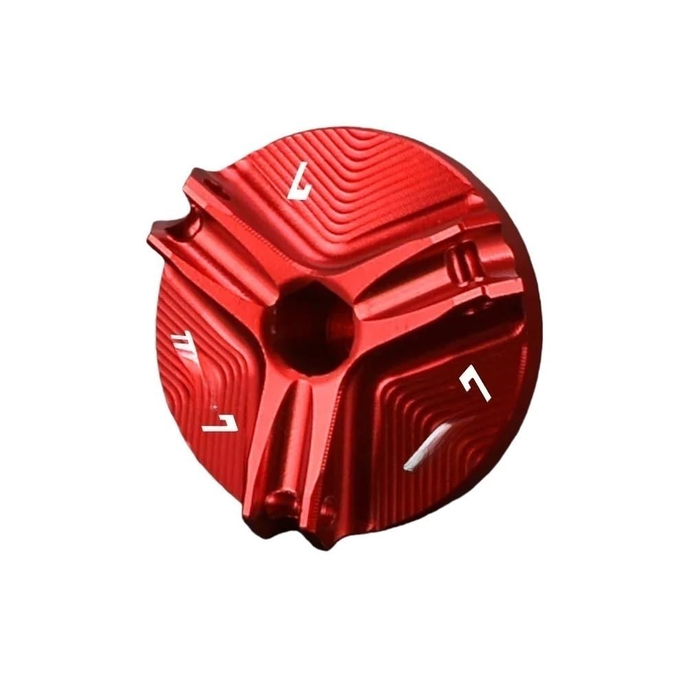 Bouchon de remplissage d'huile M27*3 Tracer 7 GT en alu usiné - 5