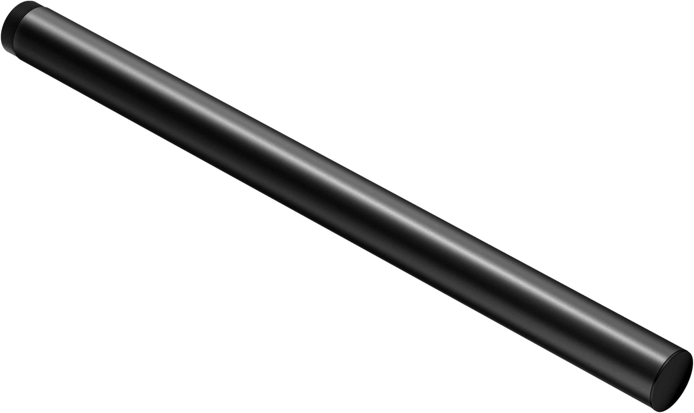 Mounting Pole for Monitor Stands, 23" Tall Center Pole, Only for The E-Series of Ergounion Monitor Mounts, Black