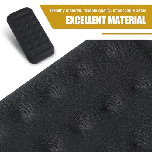 Prywog Pack-2 Car Arm Rest Elbow Pads, Vehicle Elbow Support Cushion, Universal Automotive Interior Accessories, for Most Cars, Trucks and Vans (Black)