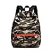 CAIWEI Borse scuola it army Camouflage Bambini Zaini per bambini Zaino leggero Zaino Daypack per ragazzi e ragazze (Verde militare)