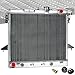 Kamashaa Motor Full Aluminum 3 Row Radiator Compatible with Hummer H3 H3T 06-12 Chevy GMC Colorado Canyon 3.5 3.7 5.3L