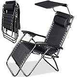 【Leicht zu Tragen】:Faltbare liegestuhl garten, leicht zu tragen. Die gefaltete Größe von liegestühle beträgt 68 x 18 x 96 cm, was keinen Platz beansprucht und einfach zu lagern und zu transportieren ist. Es kann drinnen, auf Balkonen, in Gärten, an Stränden, im Freien usw. verwendet werden.