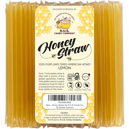 25 Pack de Barras de Miel sabor Limón
