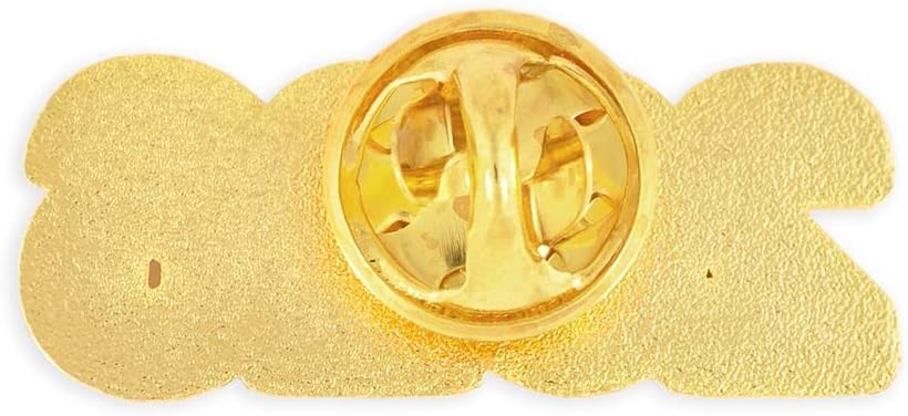 Image of PinMart Gold Year Lapel Pin