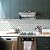 Alwayspon 25Pcs 6x6inch/15x15cm Peel and Stick Vinyl Wall Tile Sticker, Green Floral Textured Self-Adhesive Backsplash Tile Decals Stick on Tiles Waterproof Removable for Kitchen Bathroom