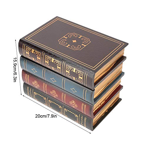 Wooden Antique Book Decorations, Fake Books Wooden Storage Box, Hidden Storage Book Decorative Storage Boxes, Fake Book Box Decoration - Image 4