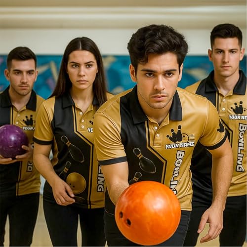 NAZENTI Personalized Bowling Jersey for Men Women, Custom 3D Bowling Polo with Name Team, 3D Shirts Gift for Boyfriend, Uniform Shirt for Bowlings Team, Men Bowlings Hawaii Shirts - Thumbnail 7