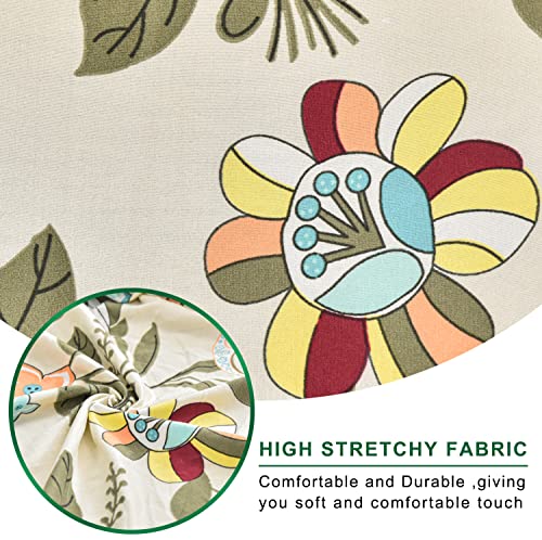 Gostady 2 Piece Chair Covers Printed Sofa Slipcover Soft Sofa Covers Couch Covers With Individual Cushion Covers Armchair Furniture Protector With Elastic Bottom For Living Room (S 01) #TOP1