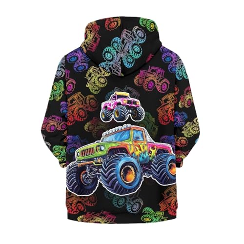 HUIACONG Boys Girls Zip Up Hoodie Children Sweatshirts for Kids Tops2