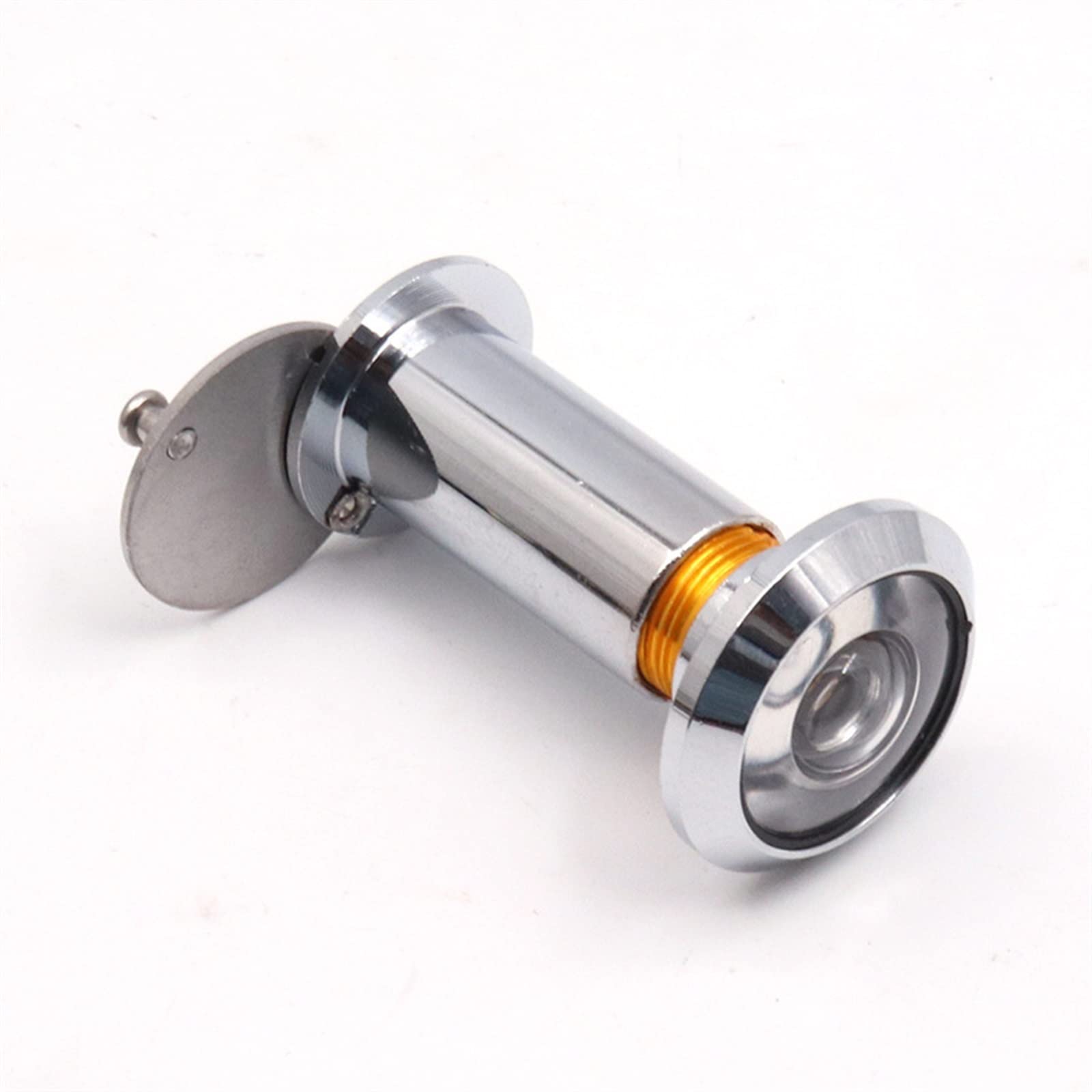 Miroir oeil de mouton rétractable argent pour sécuriser la porte de chambre des enfants