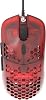 G-Wolves Hati HTM 56g Honeycomb Mouse PixArt 3389 16000DPI, 6 Programmable Buttons, Low Latency, for eSports Ruby