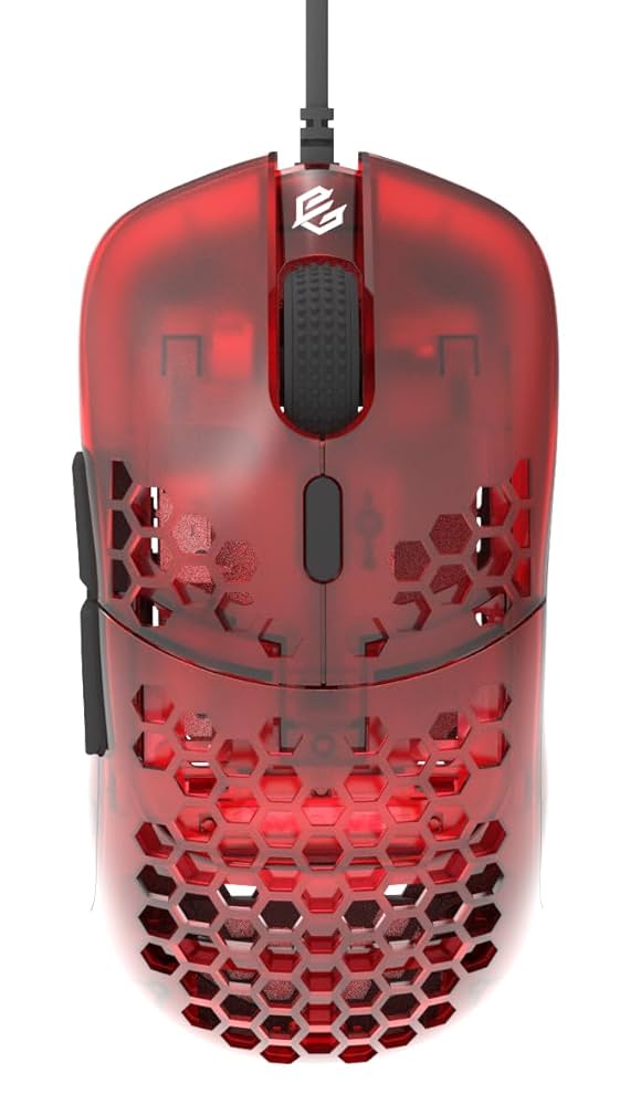 Amazon | G-Wolves Hati HTM 56g ハニカムマウス PixArt 3389