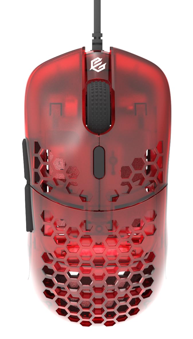 Amazon | G-Wolves Hati HTM 56g ハニカムマウス PixArt 3389 16000DPI