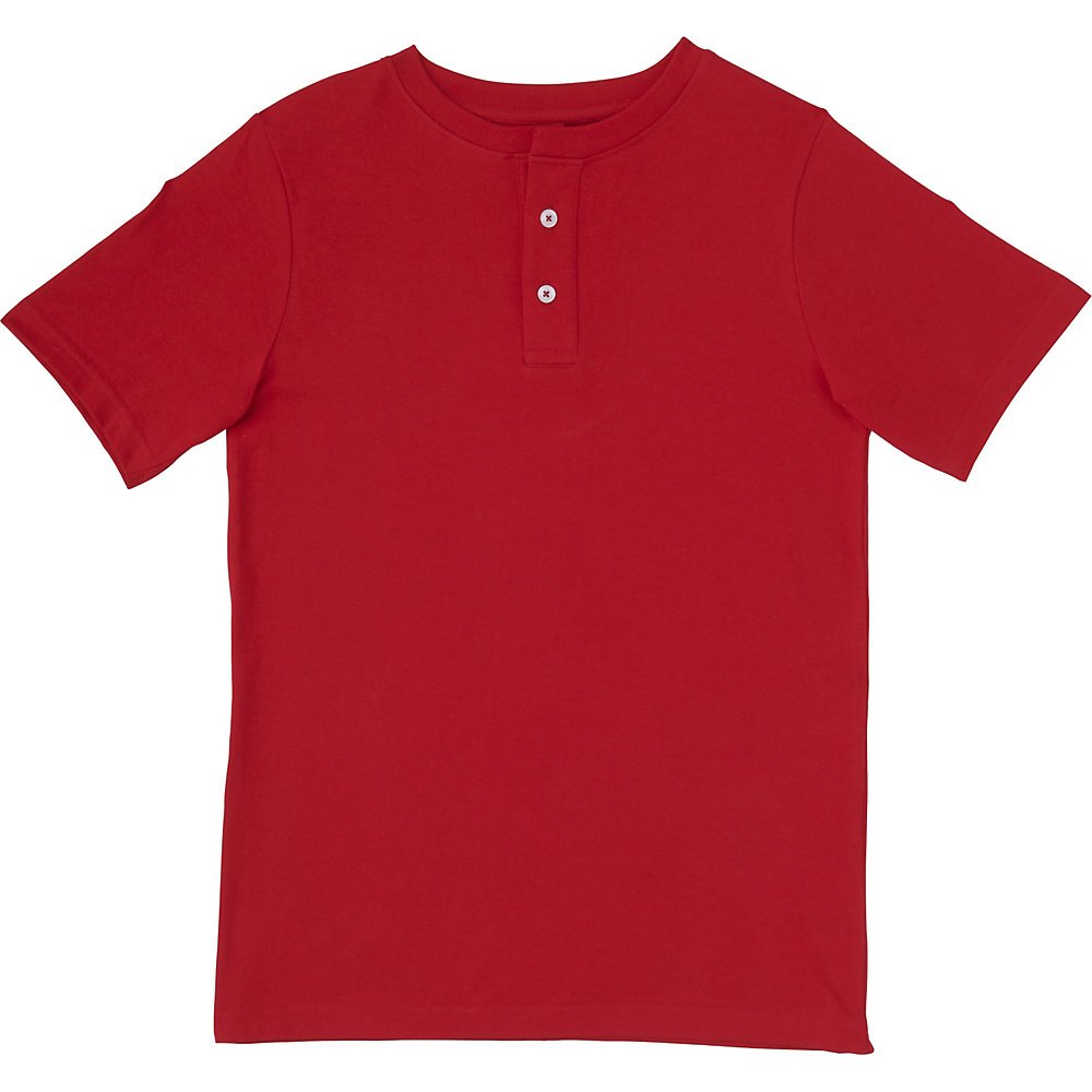 French Toast Boys' Short Sleeve Henley - 100% Cotton Basic Top For Casual Wear - View #3