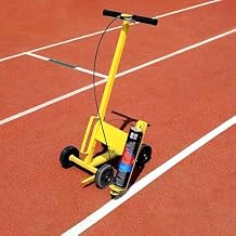 Heavy Duty Industrial Striping Line Machine Trolley,Striping Machine Atheltic Fields Paint Striping Machine, Line Striper with Inverted Marking Spray Paint