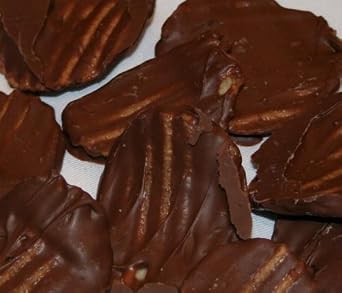 Chocolate Covered Potato Chips No-Melt Guarantee Milk Chocolate, Two Pounds