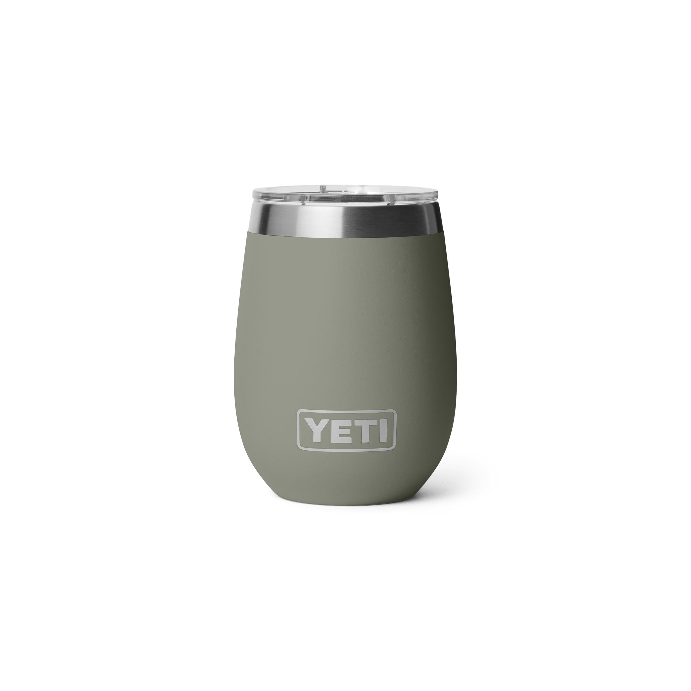 Rambler 10 oz Wine Ceramic Lined Tumbler, Pampa Green