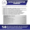 Nutraxin Magnesium Complex High-Absorption Magnesium Supplement with Vitamin B6 60 Tablets Muscle, Nerve & Energy Support Dietary Supplement Non-GMO & Vegetarian