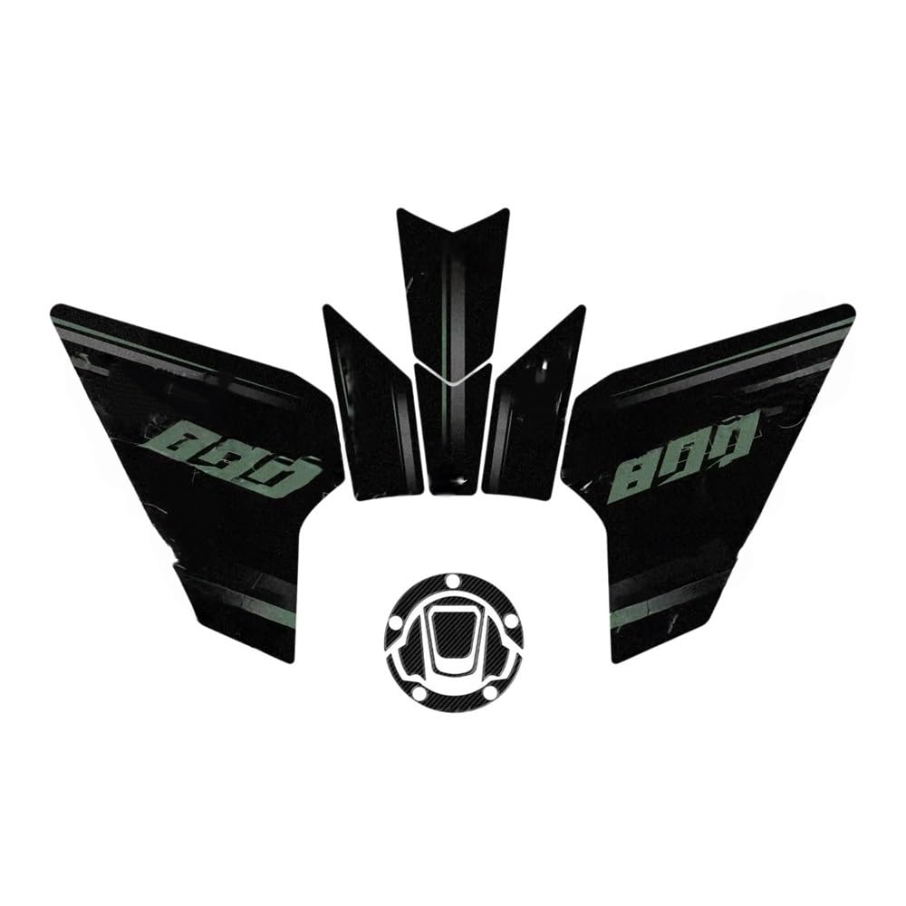 Motorcycle Tank Pad Sticker Fuel Protection Decal for 800MT for 800 MT Sticker Tank Pad(Color5)