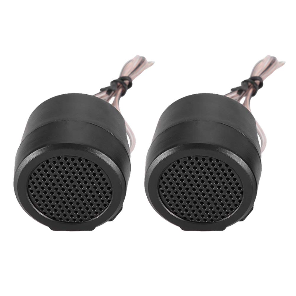 Duokon twitter auto-casse tweeter per auto Black 12V 500W Altoparlante per auto Mini Tweeter per o 165mm 91dB Altoparlante per auto Automobile Plastica Nero