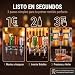 Imagen de GOODS+GADGETS® Dispensador de Licores para 4 Botellas