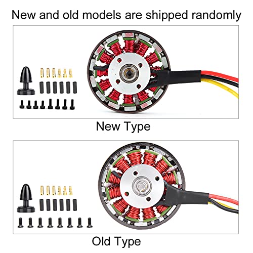 5010 360KV 1PCS METAL Outdoor Big Load Multiaxis Tampa Oca Hollow Double Bolicing Motor Sem Escova (