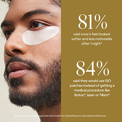 Sio Beauty Eye & Smile Lift - Eye & Smile Anti-Wrinkle Patches 2 Week Supply - Overnight Smoothing Silicone Patches For Wrinkles And Fine Lines #TOP2