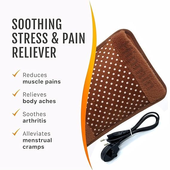 Image of Duckback Original Leakproof Hot Water Bag Bottle (ELECTRIC) for Pain Relief, Back pain, Neck pain, Stomach pain etc (READY TO USE)