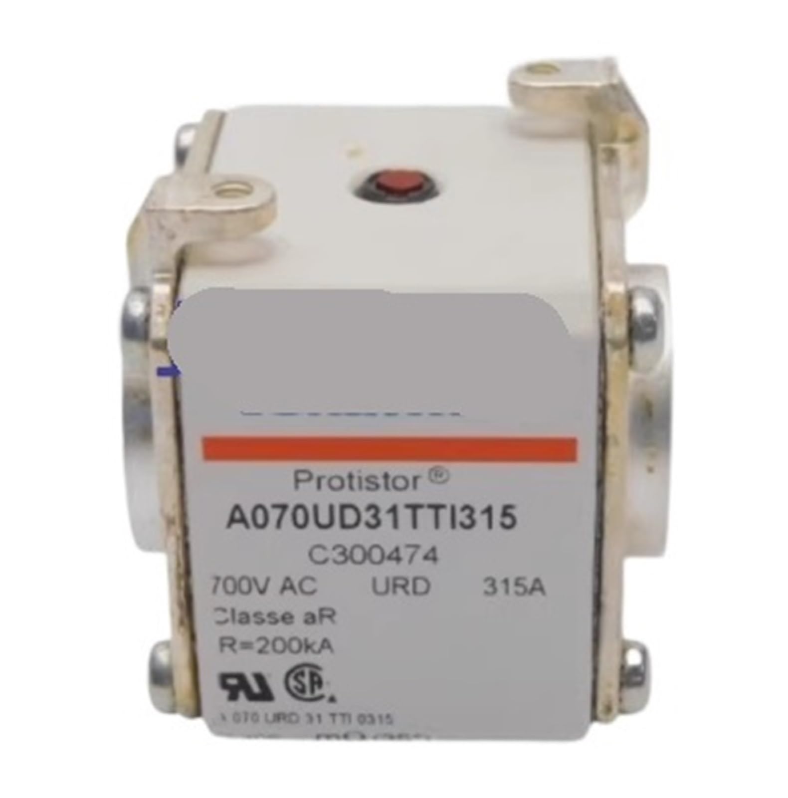 Fusible A070UD31TTI350 évite les pannes sur variateur industriel