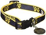 Sporty K9 Collegiate Michigan Wolverines Dog Collar, Medium - New Design