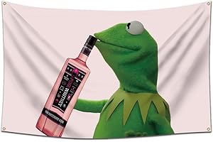 Mean Girls Tapestry: Embody the Iconic 'Burn Book' with Our Sipping Pink Whitney Flag