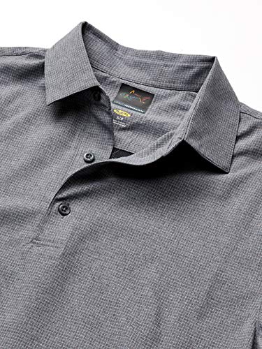 Greg Norman Polo Woven Weatherknit Solar Xp para Hombre miniatura 2