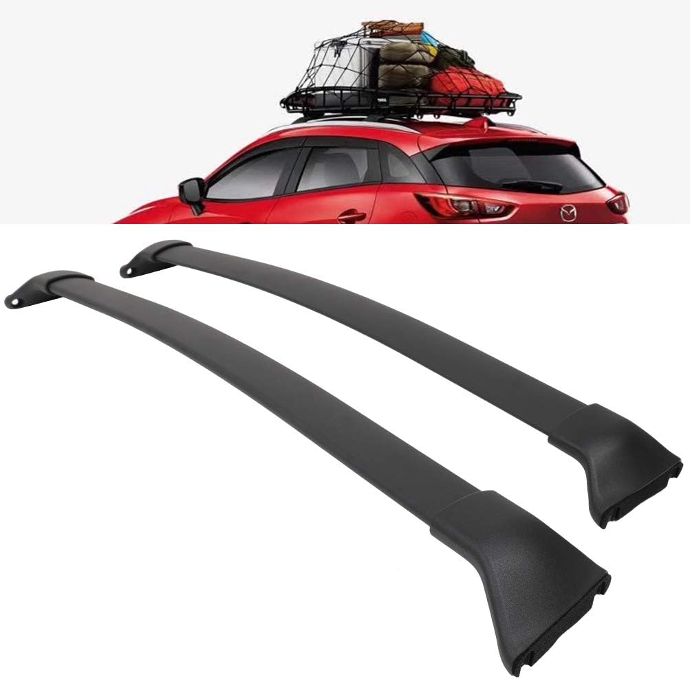 SCITOO Roof Rack crossbars Fit for Mazda CX-3 2016-2019,Cargo Carrier Kayak Rooftop Luggage Crossbar,Max Load 165LBS