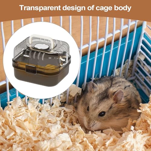 Carrier de hamster, bolsa de carrinho de hamster,Transportador de viagem de estimação respirável | P