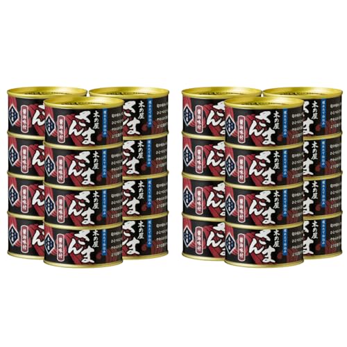 さんま醤油味付(170g)24缶セット ごはんのお供 さんま さんま缶詰 缶つま おつまみ 酒の肴 キャンプ セット 木の屋石巻水産
