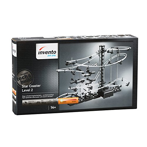 HQ Windspiration 501922 Star Coaster: Level 2, Kugelbahn, Konstruktionsspielzeug