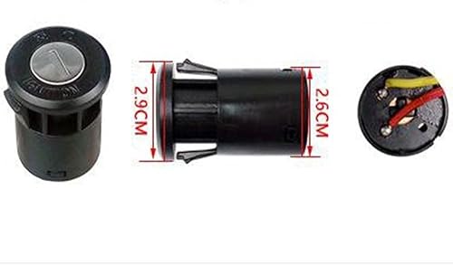 Miniatura 3 de SY 6V12V Fuente de alimentación universal Interruptor de llave de arranque eléctrico cerradura de puerta accesorio para carro de bebé eléctrico