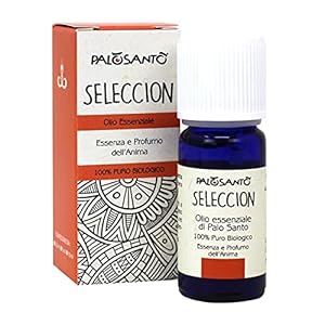 Aceite Esencial de Palo Santo Selecciòn – 10 ml – 100% puro, natural y artesanal – para masajes y vaporizadores…