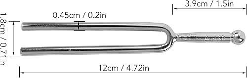 Miniatura 2 de Tyenaza Juego de diapasones de afinación, 440HZ Tenedor de afinación de piano profesional, instrumentos musicales, dispositivo afinador de guitarra
