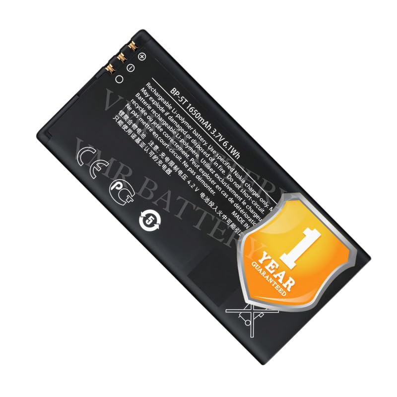 Image of Original BP-5T Battery Compatible for Nokia Lumia 820 - (1450mAh) - 1 Year Warranty K7