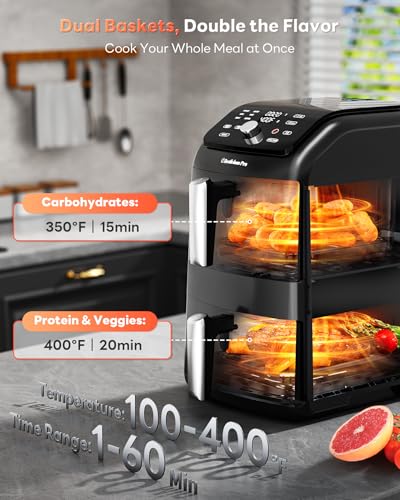 Save $92 on Beelicious Pro 12QT Dual Air Fryer with SyncHeat Tech - Image 2