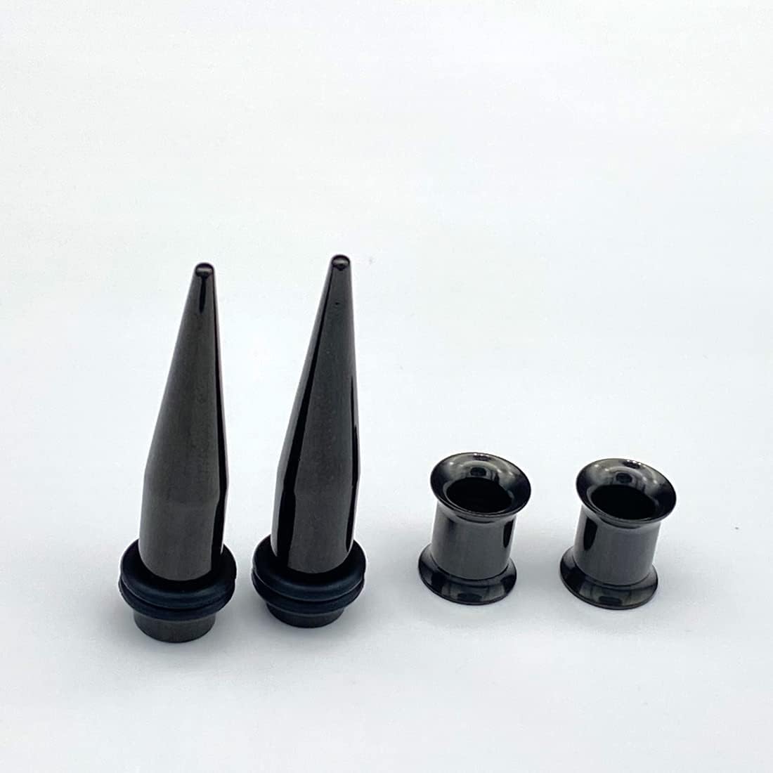 1G/7MM Screw Fit Ear Gauges Taper Plug Tunnel Stretching Body Piercing Jewelry for Women Men