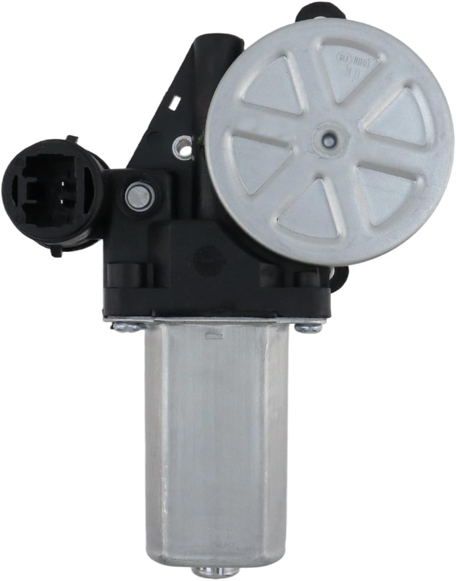 1 Pcs Front Window Motor, Automotive Replacement Window Regulator Metal Regulator Plastic Assemblies Lift Motor for Toyota Highlander RAV4 Scion Modles, Black Silver