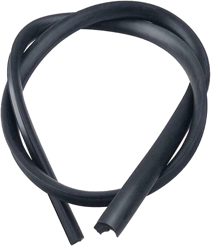 Rubber Front Windshield Shows Weather Seal Trimming Strip, Rubber Soundproof Sealing Strip, Sunroof Windproof Glass T-Shaped Seal Dust Stickers, Compatible with Honda Civic 2006-2011
