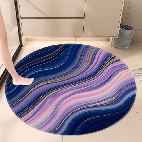 ラグネイビー Paisley rug ペイズリー ラグ シルク調ペイズリー柄ラグ