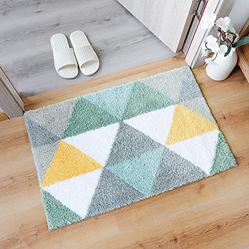 Tapis de bain en microfibre de polyester doux et absorbant - 6