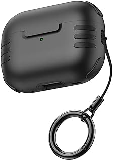 حافظة سماعة راس جديدة مع قفل لسماعات ايربودز برو 2 20222023 من البولي يوريثين الحراري من كربونات من فكرا اسود