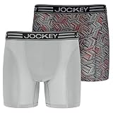 Jockey Microfibra Activa 2-Pack Baúl Boxeador, Sedona Sage S Sedona Sage