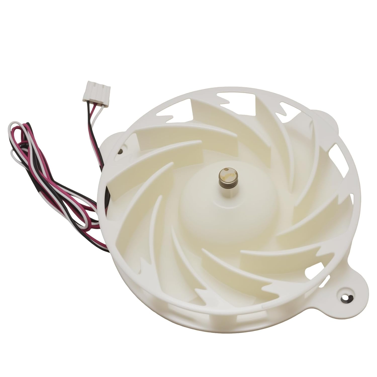 Saihisday Refrigerator Cooling Fan Motor 12035GE-12M-YT, Replacement for Samsung and Replacement for Haier Models, 3-Wire Freezer Cooling Fan Motor DC 12V 0.26A 100x100mm
